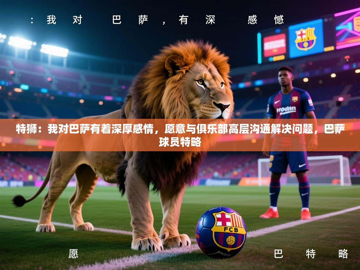 特狮：我对巴萨有着深厚感情，愿意与俱乐部高层沟通解决问题，巴萨球员特略  第1张